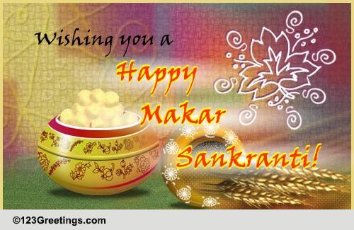 Wishes For A Happy Makar Sankranti...