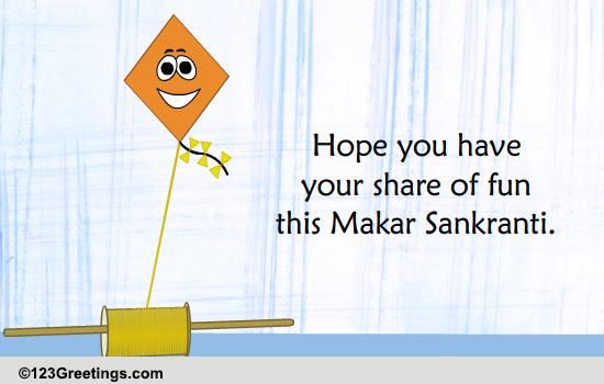 Enjoy On Makar Sankranti!