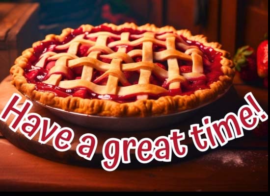 Big Slice Of Happiness On Pie Day.
