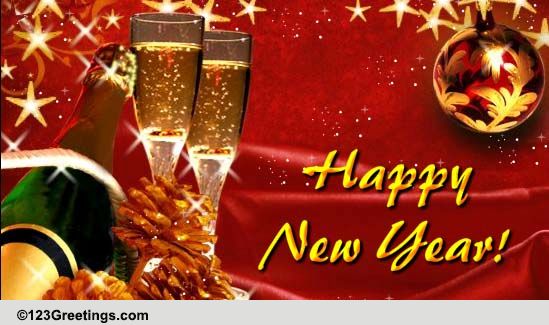 A Toast To Bid Adieu To The Old...