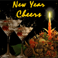Toast To Welcome The New Year.