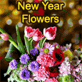 Bouquet Of Wishes On New Year.