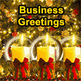 Warm Business Greetings On New Year.