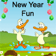 Splashes Of Cool Fun On New Year!