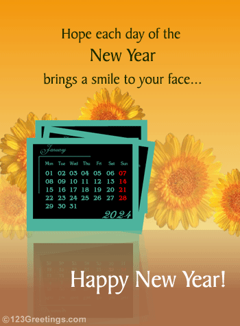 A New Year Happy Wish...