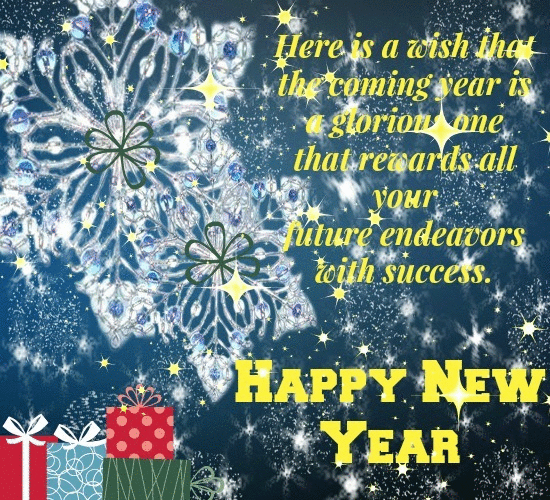 Have A Sparkling New Year Ahead. Free Happy New Year eCards 123 Greetings