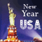 New Year 2022 United States Of America.