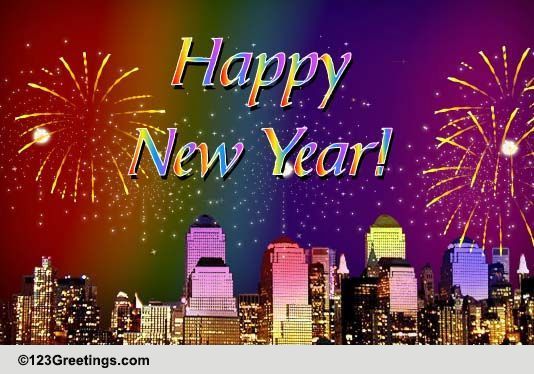 New Year And Happiness! Free Happy New Year eCards, Greeting Cards ...