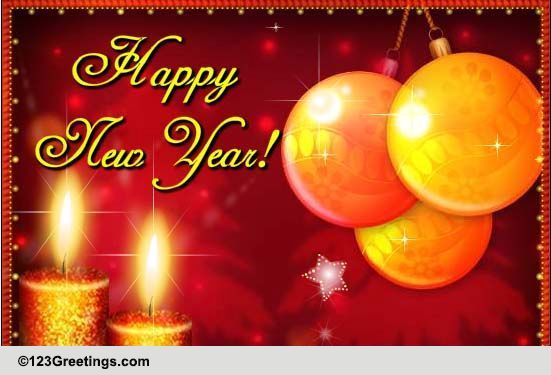 Joys And Lights Of The New Year... Free Happy New Year eCards | 123 ...