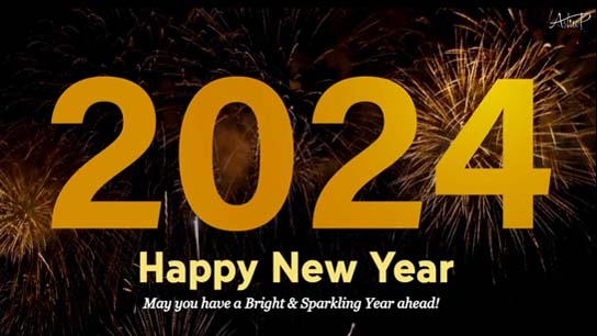 Countdown New Year 2024! Free Happy New Year eCards, Greeting Cards ...