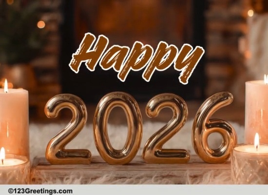 Warm Wishes On New Years For Loved One