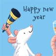 New Year Mice Party.