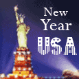 New Year 2022 United States Of America.