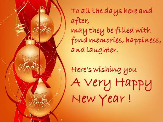 Greetings For A Wonderful New Year. Free Inspirational Wishes eCards ...
