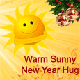 Warm Sunny New Year Hug.