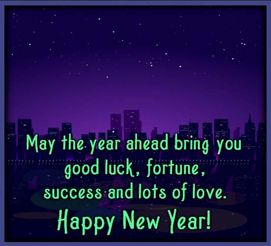 Happy New Year, With Love. Free Love eCards, Greeting Cards | 123 Greetings