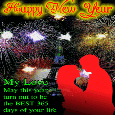 New Year Love Ecard.