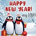 Happy New Year Ecard For Your Love!