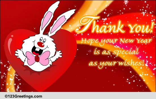Say Thanks With A Big Hug.