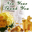 New Year Thank You Wish For Friends.