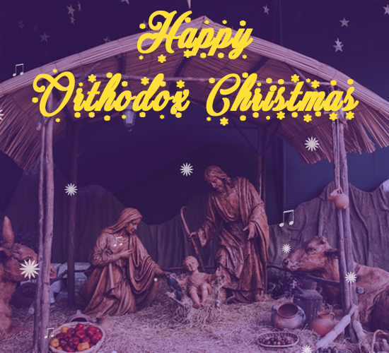 Happy Orthodox Christmas. Free Orthodox Christmas eCards, Greeting