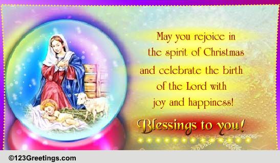 Blessings To You! Free Orthodox Christmas eCards, Greeting Cards | 123 ...