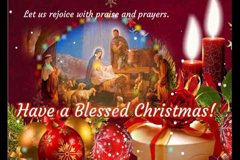 Let Us Rejoice With Praise & Prayers. Free Orthodox Christmas eCards ...