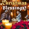 Orthodox Christmas Blessings Ecard.