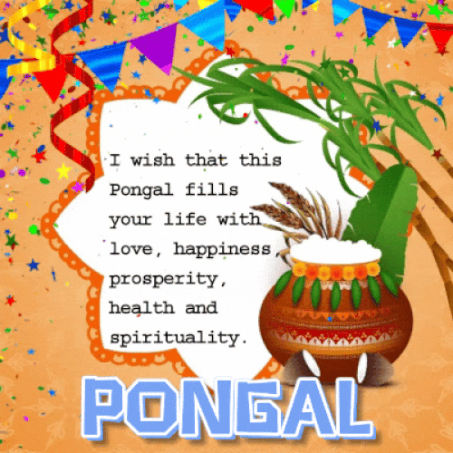 A Nice Message Card This Pongal.
