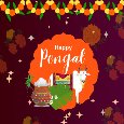 Happy Pongal Ecard.