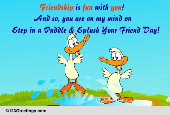 Friendship Is Fun With You...
