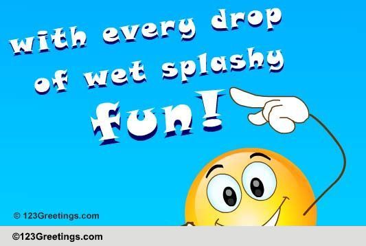Drenched In Fun!