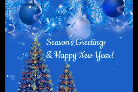 Season’s Greetings & Happy New Year. Free Business Greetings eCards ...