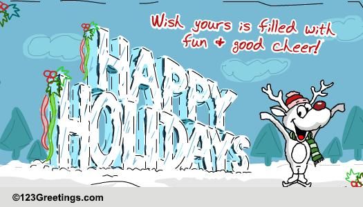 Holiday Greetings!