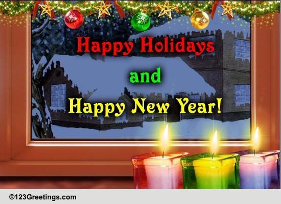 Seasonal Greetings From Our Home...