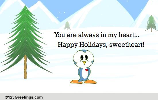 Missing You Sweetheart...