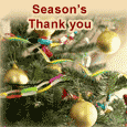 Thank You For Your Season's Greetings.