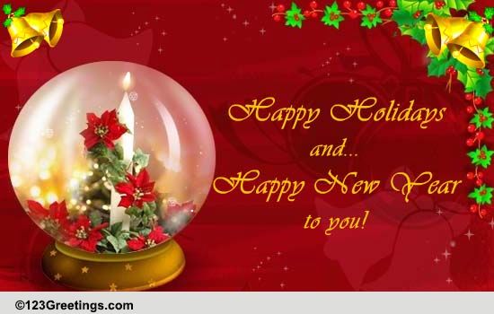Season's Greetings And Warm Wishes...