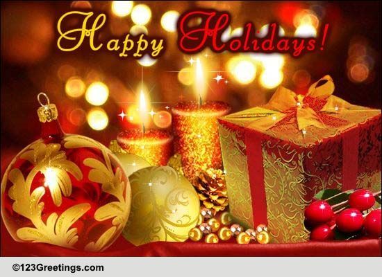 Season's Greetings Of Joy And Warmth!