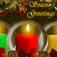 Season's Greetings And New Year Wish.