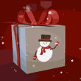 Season&#x92;s Greetings With Bear In A Box.