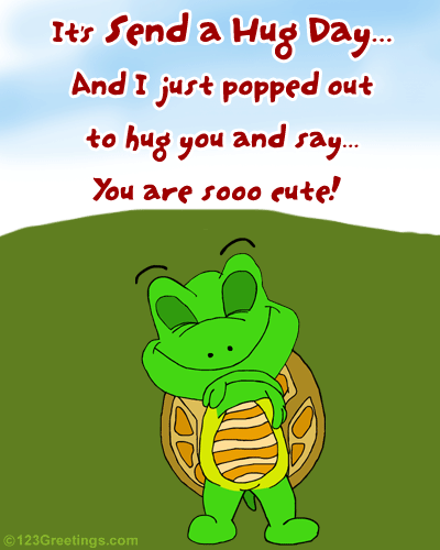A Hug For Someone Sooo Cute!
