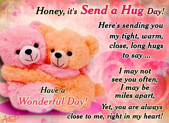 Cute Warm Hugs, Just For You! Free Cute Hugs eCards, Greeting Cards ...