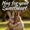 Send A Hug Day Wish To Sweetheart