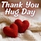 Send a Hug Day: Thank You