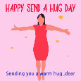 Send A Hug Day, Open Arms.