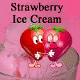 Send Strawberry Ice Cream Day Ecard!