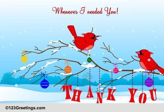 Say Thank You With This Cute ecard.