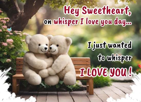 I Love You More Than Words Can Say...