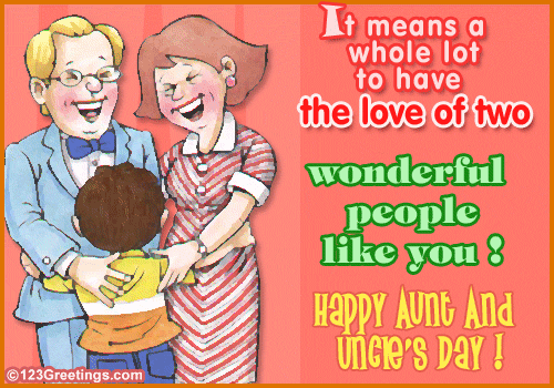 Happy Aunt And Uncle s  Day Free Aunt Uncle s  Day 